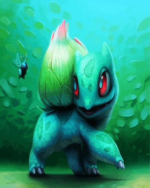 Bulbasaur Paint By Number