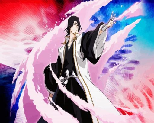 Byakuya Kuchiki Art Paint By Number