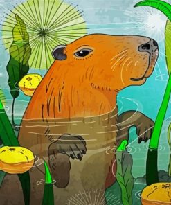 Capybara Animal Paint By Number