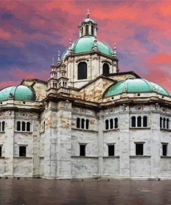 Cathedral Santa Maria Assunta Como paint by number