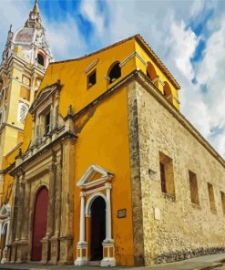 Cathedral de Santa Catalina de Alejandria paint by number