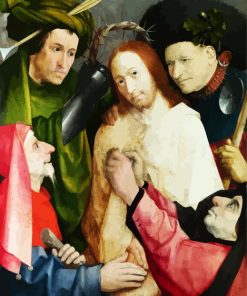 Christ Crowned With Thorns By Bosch Paint by Number