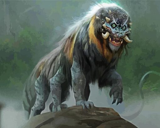 Fantastic Beast Paint By Number