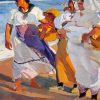 Fisherwomen From Valencia By Sorolla Paint By Numbe