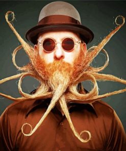 Ginger Beard Paint By Number