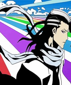 Illustration Byakuya Kuchiki Paint By Number