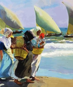 Las Tres Velas Sorolla Paint By Number