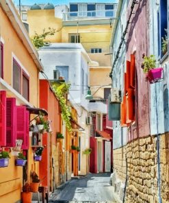 Old Town Streets In Beirut Paint By Number