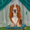 Royal Basset Hound Paint By Number