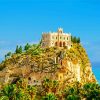 Santuario Di Santa Maria Dell Isola Di Tropea Calabria paint by number