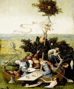 Ship Of Fools By Bosch Paint By Number