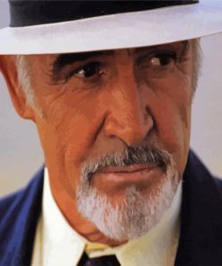 Sir Sean Connery paint by number