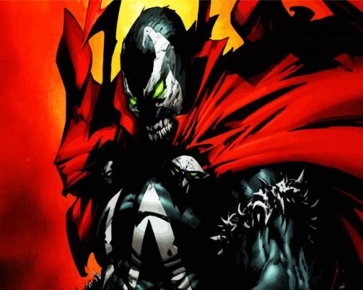 Spawn The Supervillain Paint By Number