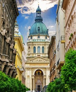 St Stephen's Basilica Paint By Numbe