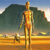 Star Wars C3po Robot Paint By Number