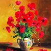 Still Life Coquelicot Poppies paint by number