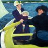 The Boating Party By Cassatt Paint By Number