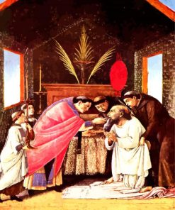 The Last Communion Of Saint Jerome By Botticelli Paint By Number