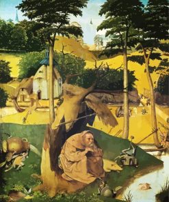 The Temptation Of Saint Anthony By Bosch Paint By Number