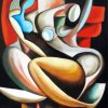 Abstract Cubism Paint By Number