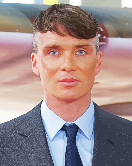 Cillian Murphy paint by number