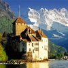 The Castle Of Chillon Paint By Number