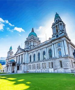 Belfast Northern Ireland Buildings Paint by Number