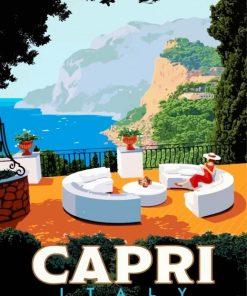 Capri Italy Paint By Number