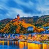 Cochem Germany paint by number