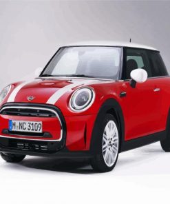 Mini Red Couper paint by number