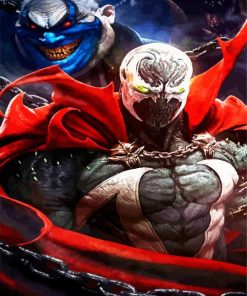 Spawn The Supervillain Hero Paint By Numbe