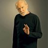 The Comedian George Carlin paint by number