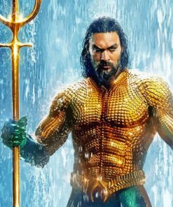 Aquaman Movie Paint By Number