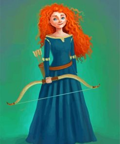 Archer Merida Princess Paint By Number