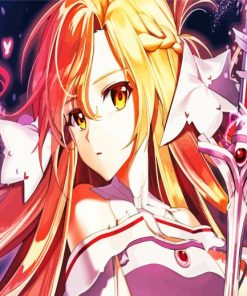 Asuna Yuuki Paint By Number