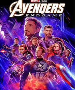 Avengers Endgame Paint By Number