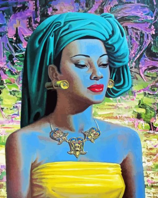 Balinese Girl vladimir tretchikoff Paint By Number