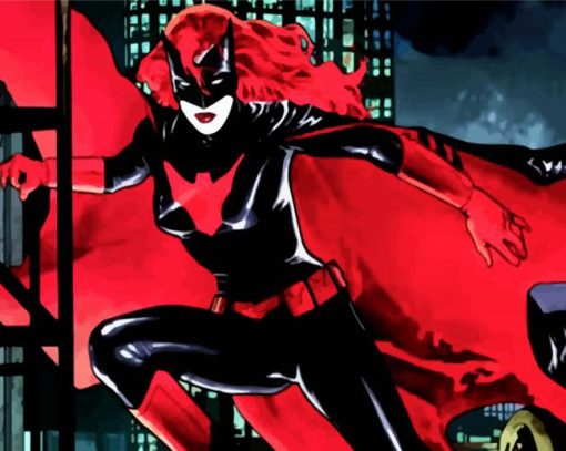 Batwoman Paint By Number