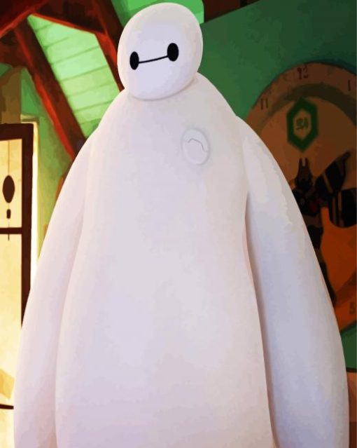 Big Hero 6 Baymax Paint By Number