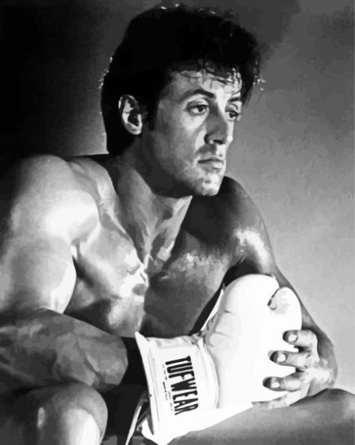 Rocky Balboa Paint By Number