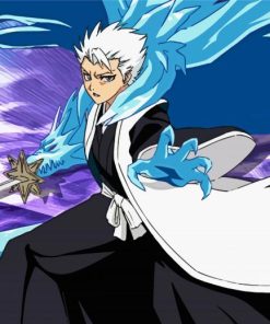 Bleach Hitsugaya Toshiro Paint By Number