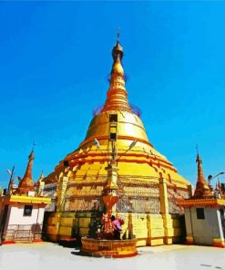 Botataung Kyaik Dae Ap Sandaw Oo Pagoda Paint By Number