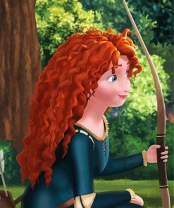 Brave Merida Princess Paint By Number