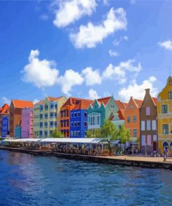 Caribbean Curacao Island Paint By Number