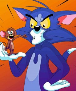 Cartoon Tom And Jerry Paint By Number