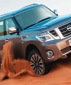 Desert Nissan Patrol Paint By Number