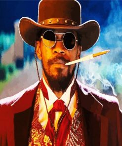 Django Unchained Paint By Number