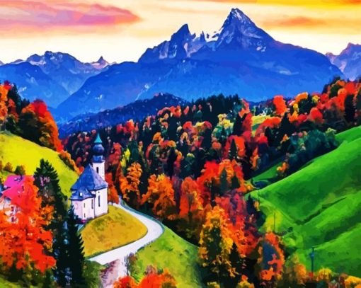 Fall In Bavaria Paint By Number