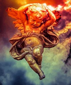 Fantasy Cherub Paint By Number