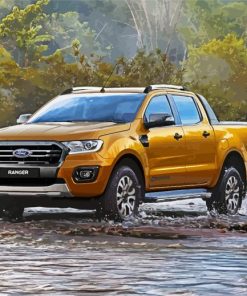 Ford Ranger River Utes Paint By Number